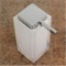 Soap Dispenser, Square, White, Countertop